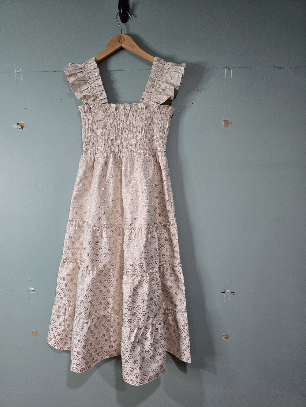Hill House The Ellie The Bridal Nap Dress Jacquard Cottagecore Romantic